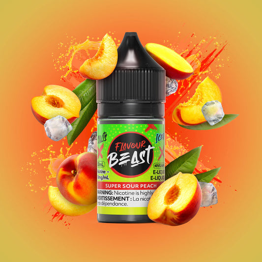 FLAVOUR BEAST - SUPER SOUR PEACH SALT 30ml